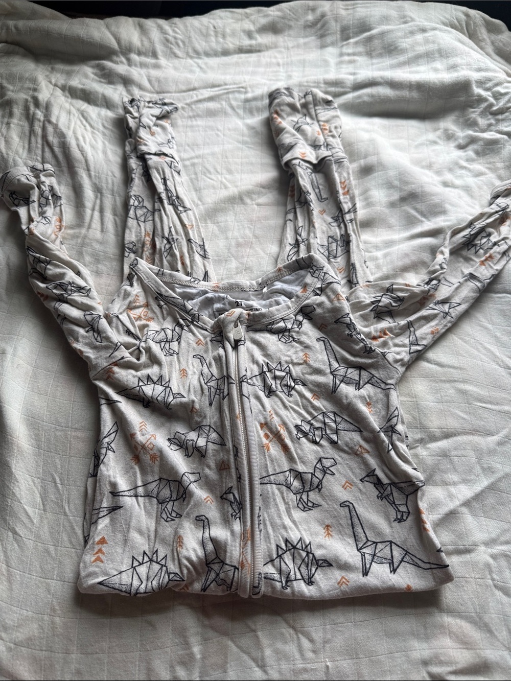 Origami dinosaur pjs - Picture 3 of 6
